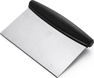 OXO Good Grips Multi-Purpose Scraper & Chopper | Dough Cutter For Pizza, Bread And Cookie Dough, Multi-Purpose Vegetable Chopper, Dishwasher-Safe, Pastry Scraper