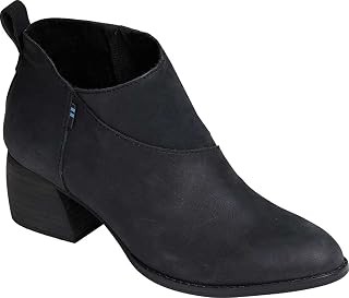 TOMS Women Leilani Black, Slouch Boots Women