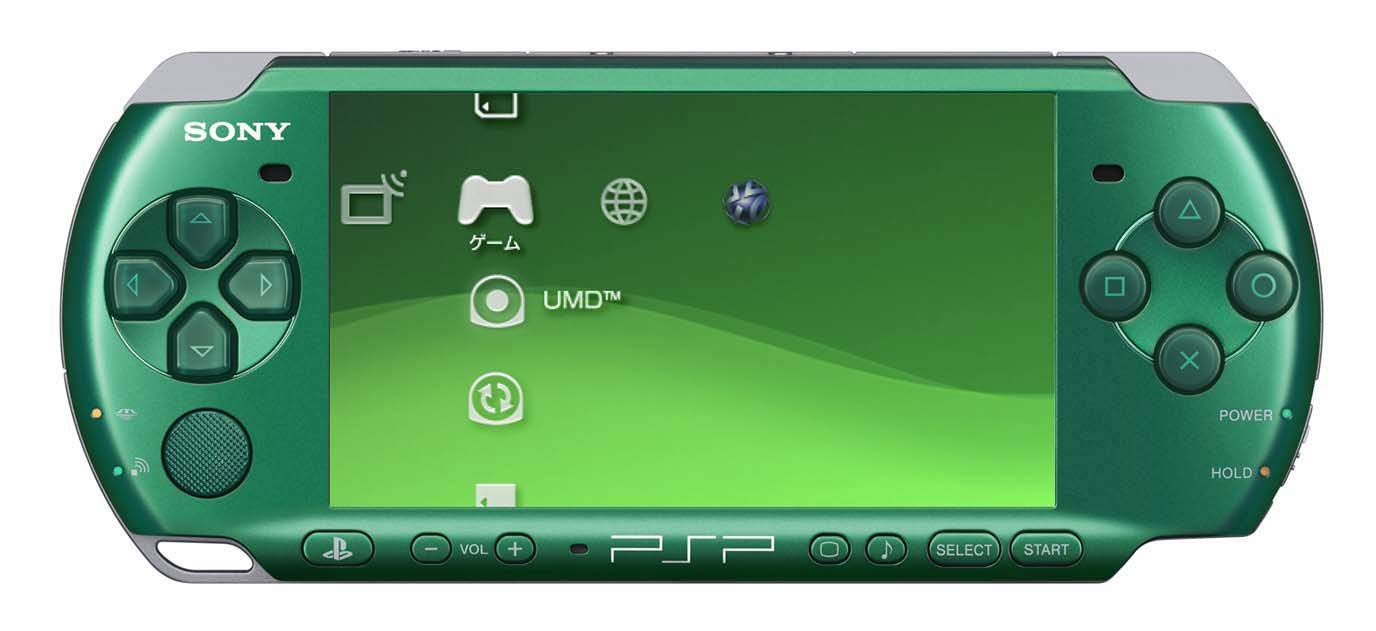 Sony Playstation Portable PSP 3000 Series Handheld Gaming Console System (Spirit