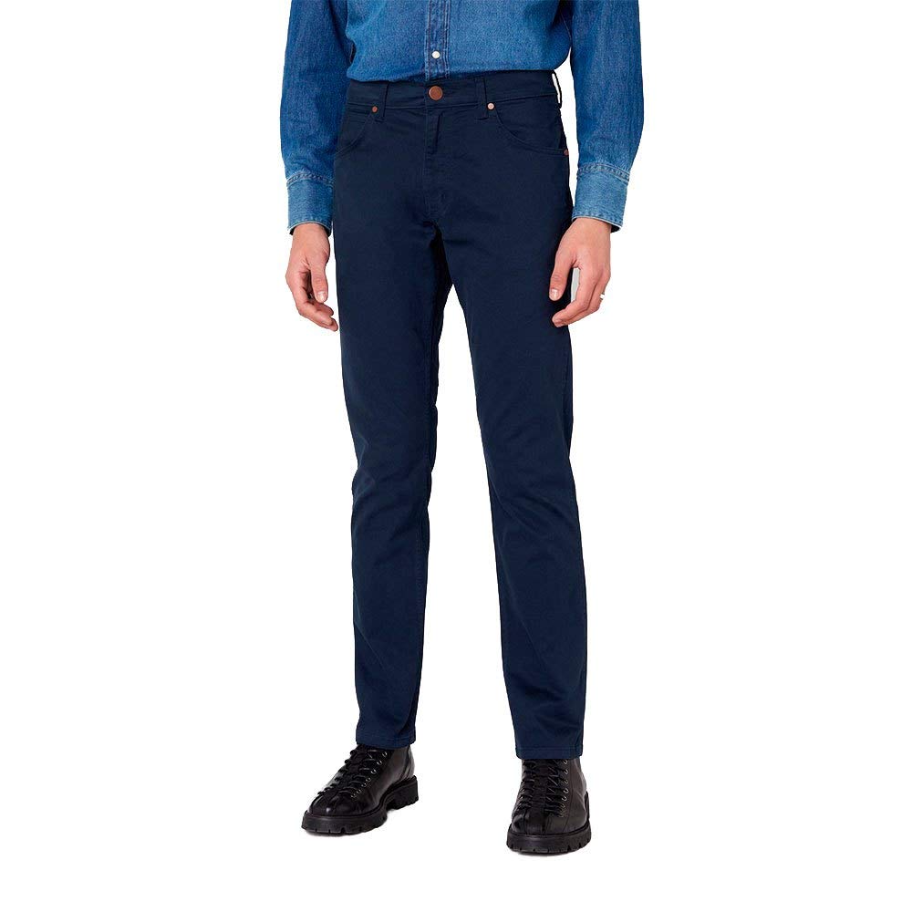 Wrangler - Men's Jeans - Straight Fit Regular - Greensboro - Light Blue Fade