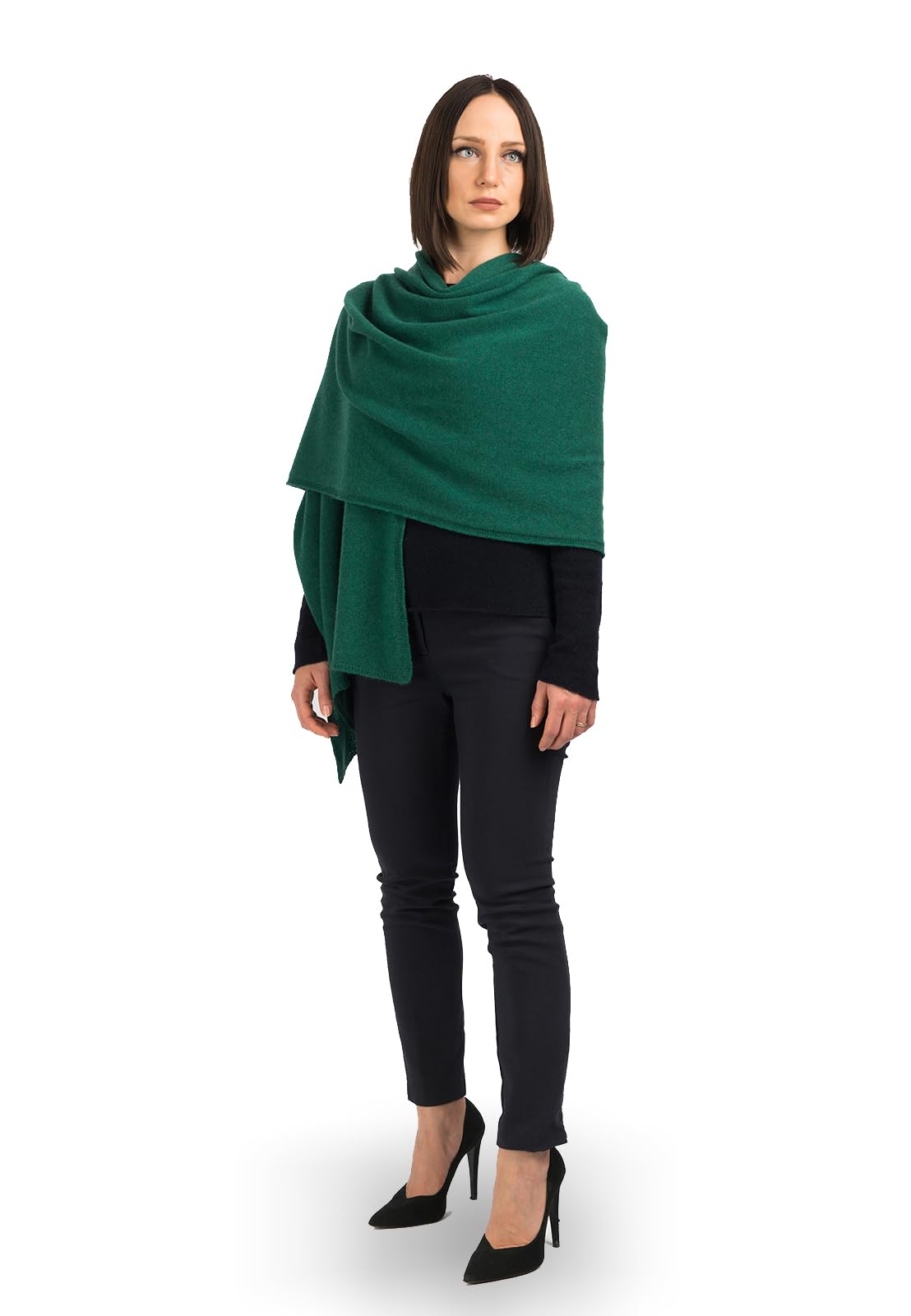 DALLE PIANE CASHMERE Women's 100% Cashmere Stole - Wedding Wrap and Evening Shaw