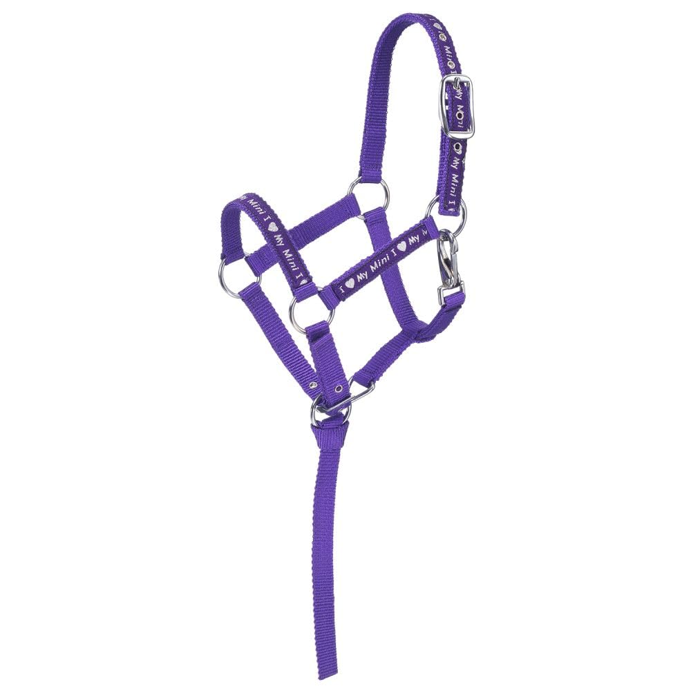 Tough 1 Nylon I Love My Mini Miniature Halter
