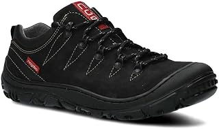 nagaba - Women's Hiking Shoes - Leather Shoes Trekking Shoes Women - Outdoor Low Shoes Women Genuine Leather Lace-Up Shoes - Casual Shoes Women's Shoes Trekking Low Shoes