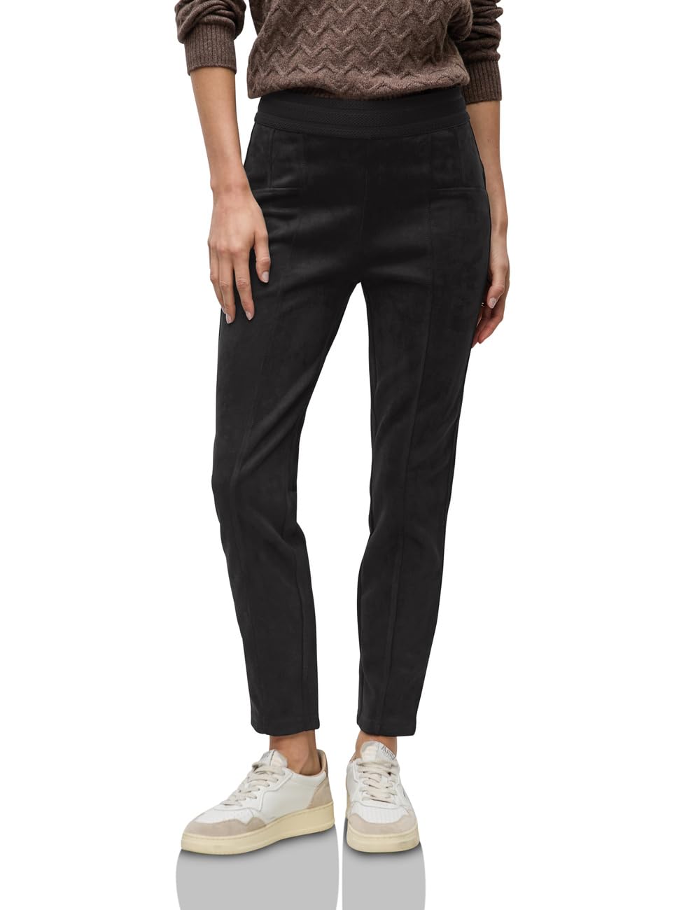 Street One Women's Velvet Trousers
