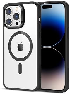 ESR Classic Hybrid Cover per iPhone 14 Pro Max, Nero Trasparente