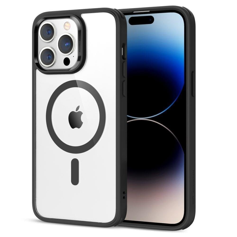 ESR Classic Hybrid Cover per iPhone 14 Pro Max, Nero Trasparente