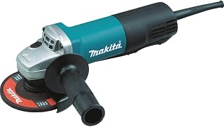 Makita 9557PB-R 4-1/2 in. Paddle Switch AC/DC Angle Grinder (Renewed)