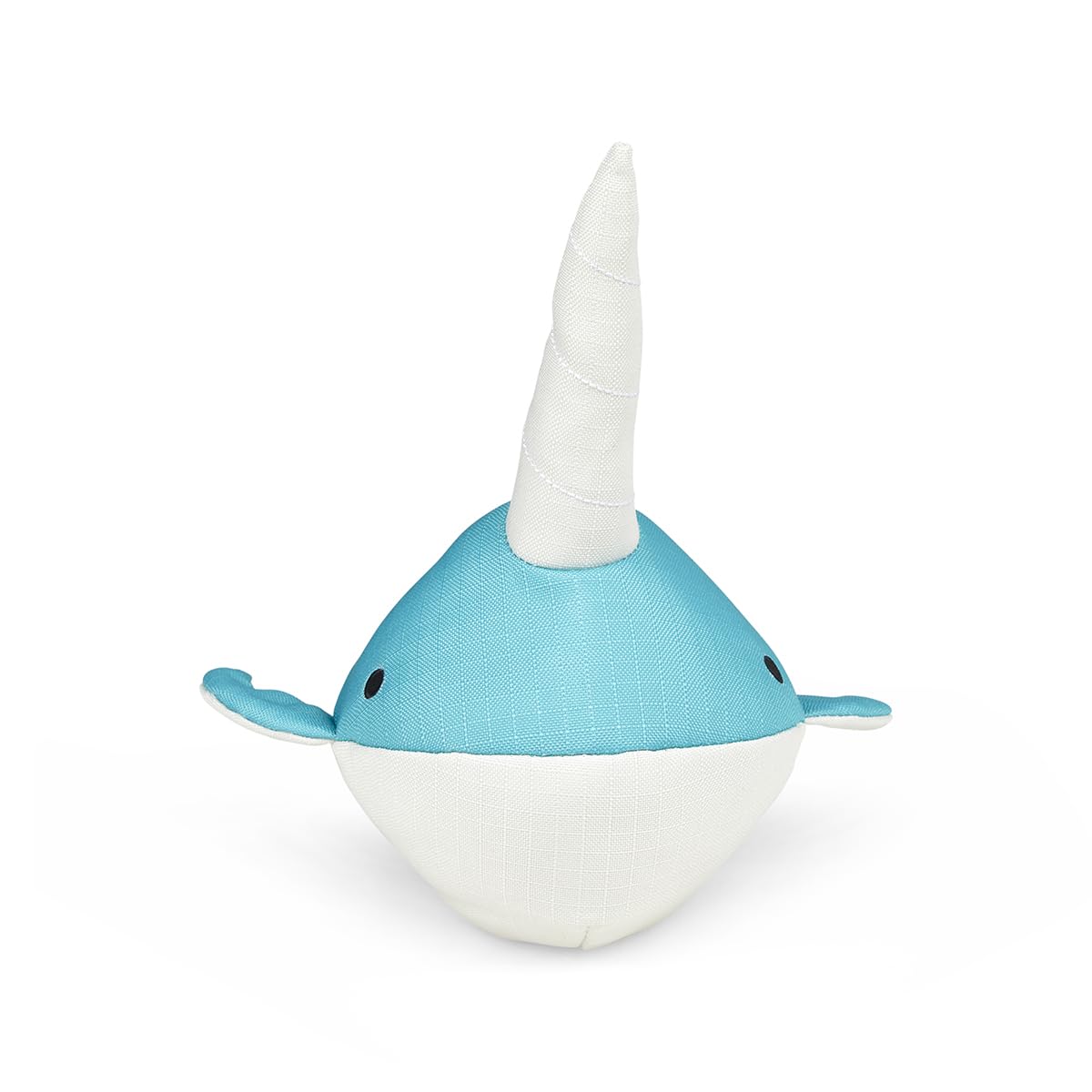 Petface Niya Narwhal Plush Dog Toy, Eco-Friendly, (Pack of 1)