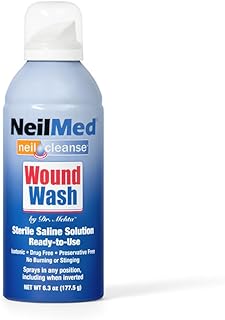 NeilMed Antiseptic Wound Wash, 177-Milliliter