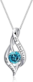 VONALA Moonstone Necklace for Women 925 Sterling Silver Tree of Life Necklace Teardrop Pendant Jewellery Birthday Gifts for Sister Mother Daughter Friend