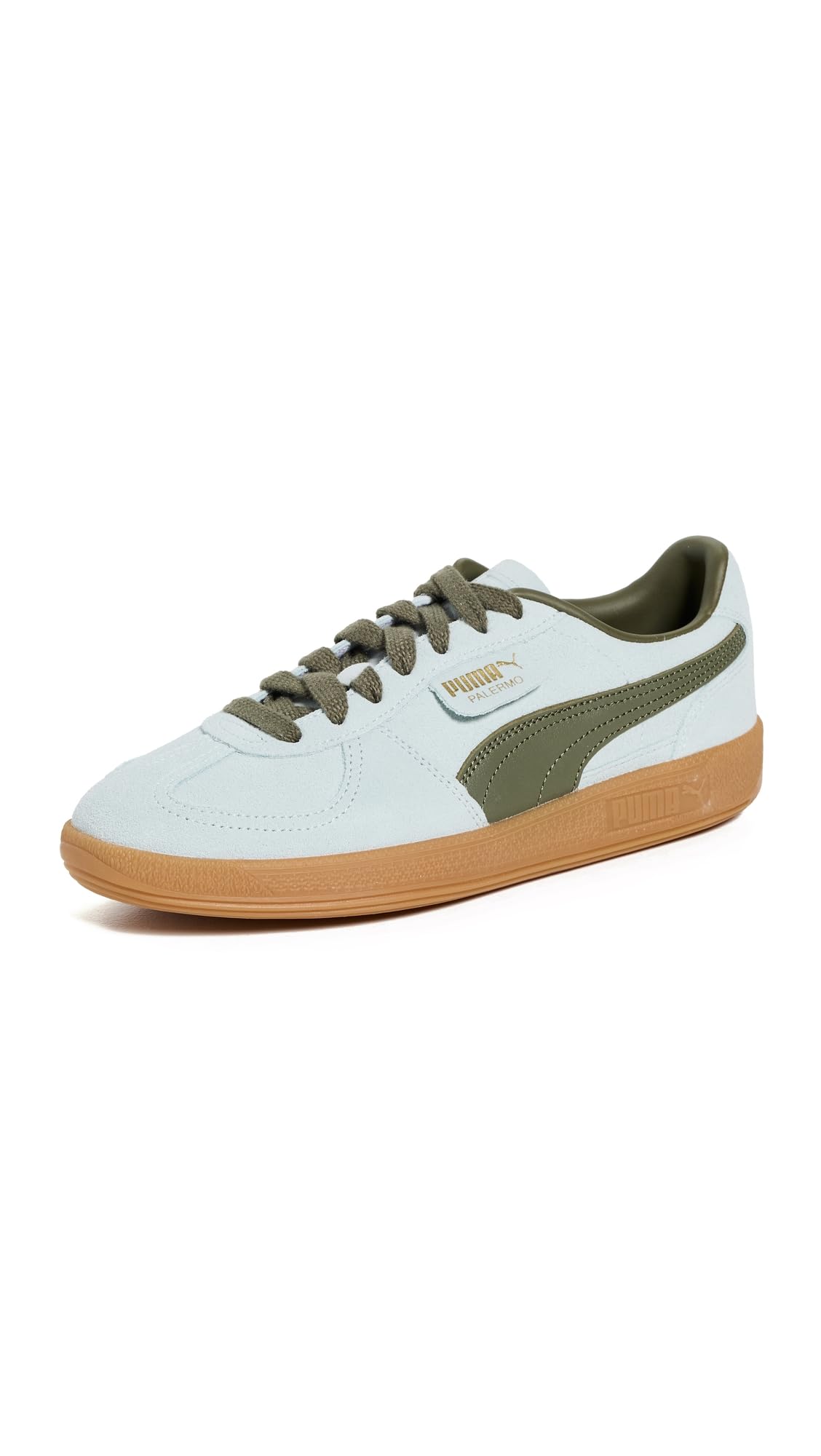 PUMA Women's Palermo Sneaker, Pacific Blue Loden Green, 37 EU