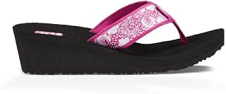 Teva Mush Wedge 2-wmush Mandalyn Keilabsatz 2-w, Women's Wedge Heel Sandals, Magenta Harmony, 43 EU