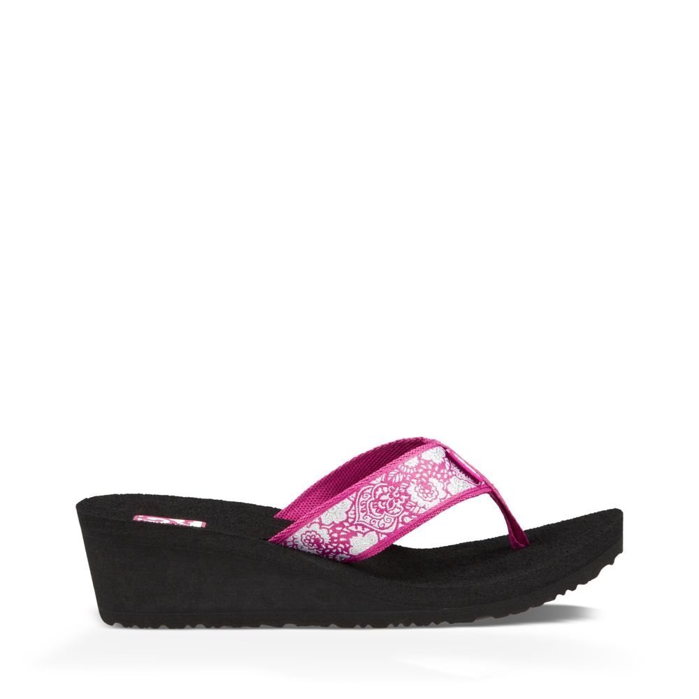 Teva Mush Wedge 2-wmush Mandalyn Keilabsatz 2-w, Women's Wedge Heel Sandals, Mag