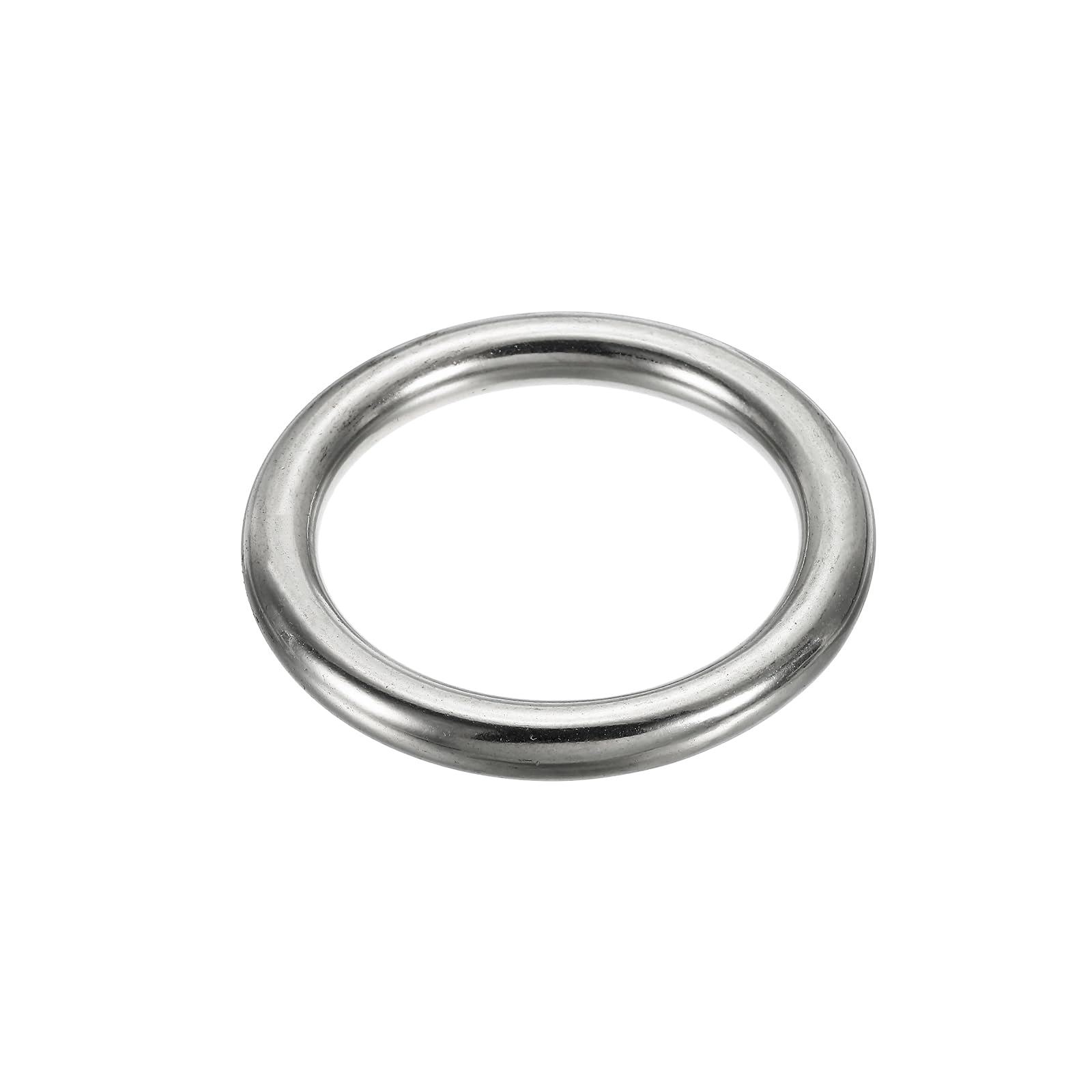 2.4" Seamless Metal O-Rings, 304 Stainless Steel O-Rings Heavy Solid Round Rings