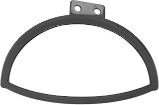 Convex Rear View Mirror for Forklift, Adjustable Universal Tractor Harvester Rearview Mirror, ABS and Glass Broad Vision Range Half Dome Mirror for Blind Spot & Safe Driving