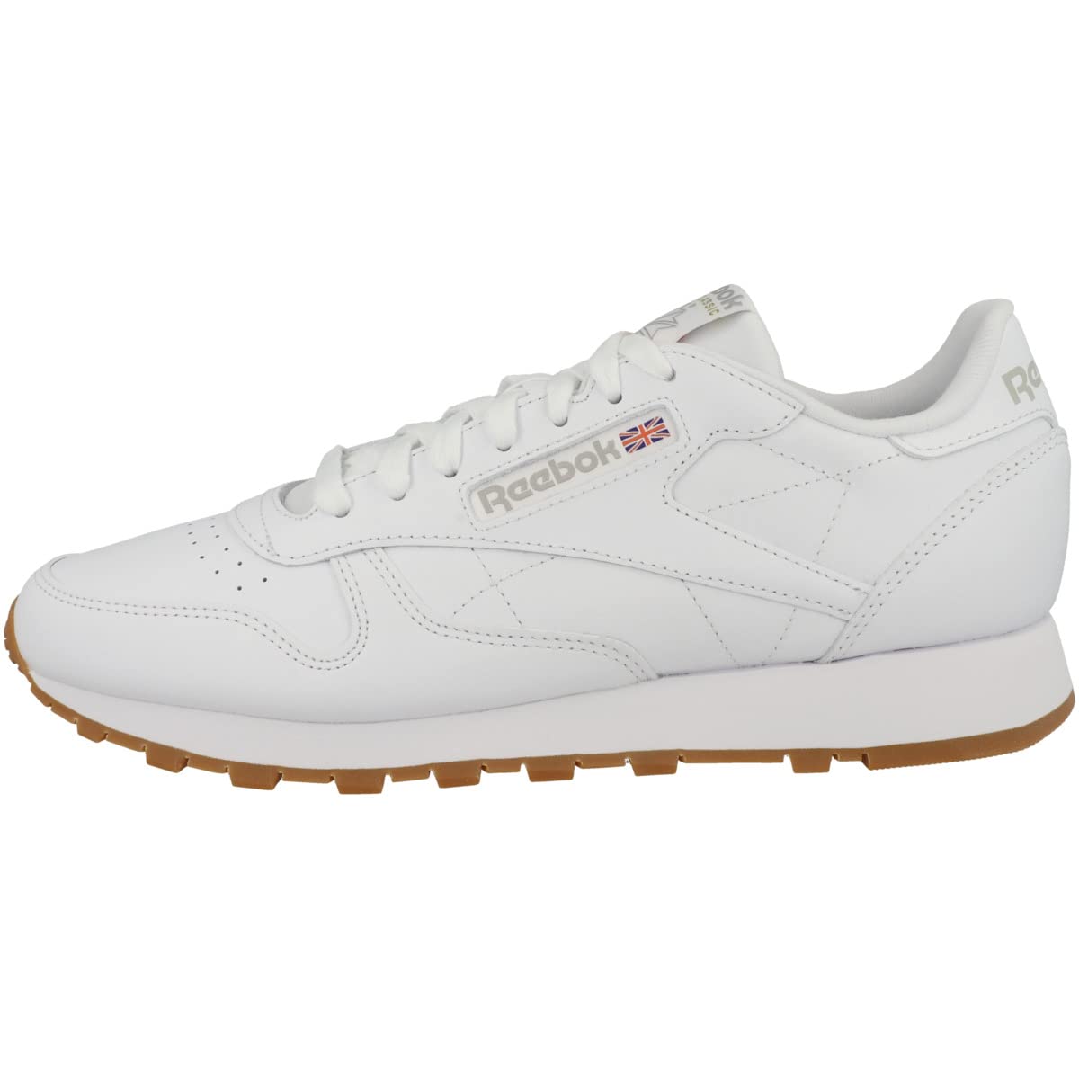 Reebok Classic Leather, Sports Shoes, Men, Ftwwht Pugry3 Rbkg03 491, 40.5 EU