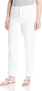 Gloria Vanderbilt Womens Amanda Classic High Rise Tapered Jean Petite