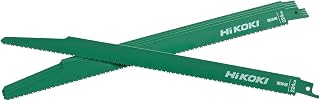 HiKOKI Demolition Saber Saw Blade, Reciprocating Saw Blade, Total Length 11.8 inches (300 mm), Blade Thickness 0.05 inches (1.3 mm), Tooth Count 10/14, Combination Blade, No. 224CW, 5-piece set, 0037