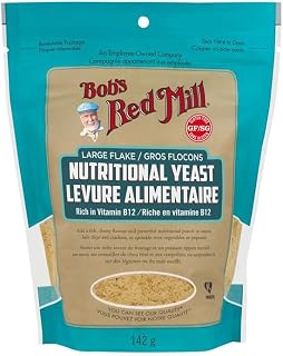 Bob's Red Mill, Large Flake Nutritional Yeast, 142g (Pack of 1) | Rich in Vitamin B12