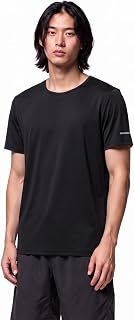 COOFANDY Training Wear, T-Shirt, Quick Drying, Cooling, Men's, Short Sleeve, Sports, Running, Stretchy, Plain, Summer Wear, With Reflective Material (S - 3XL)