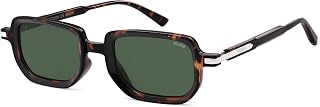 SOJOS レトロ 偏光 長方形 70年代 サングラス レディース メンズ トレンディ ヘキサゴン 80年代 90年代 シェード SJ2625