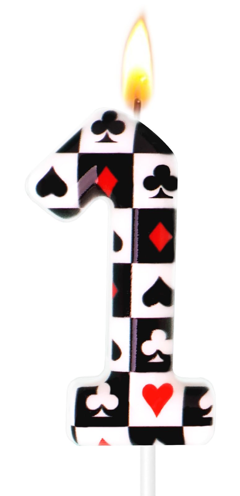 Casino Poker Birthday Candles, Casino Theme Party Decorations, Options for Ages 