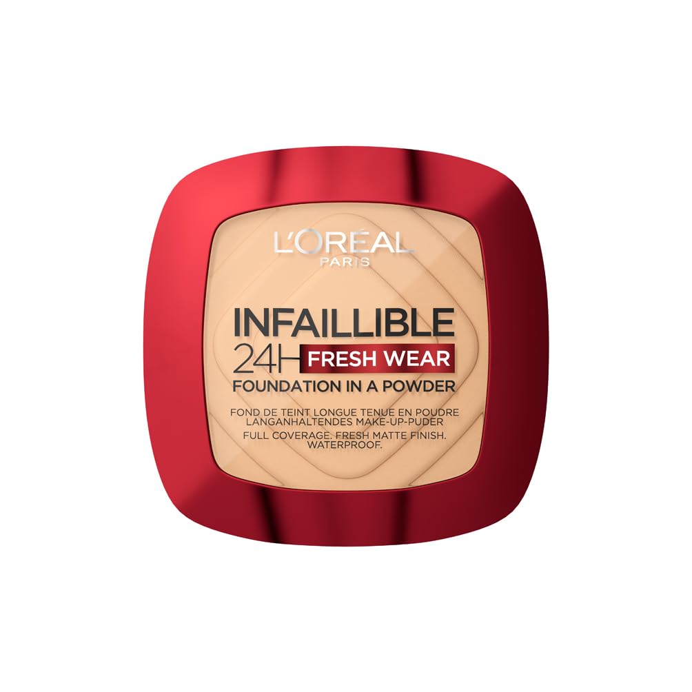 L'Oréal Paris Infallible 24H Fresh Wear Foundation Powder Beige Golden 9 g