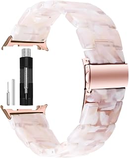 Resin Strap Compatible with Samsung Galaxy Watch 8 / Watch 8 Classic Elegant Replacement Band 40mm 44mm 46mm