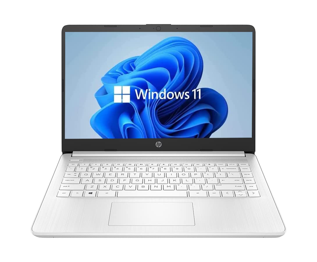 HP 14" HD Laptop, Windows 11, Intel Celeron Dual-Core Processor Up to 2.60GHz, 4