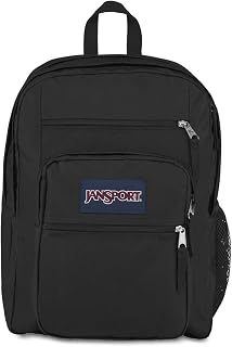 JanSport Laptop Backpack - Computer Bag with 2 Compartments, Ergonomic Shoulder Straps, 15” Laptop Sleeve, Haul Handle - Black