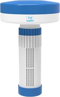 440 Mini Premium Floater Dispenser for Spa, Hot Tub and Small Pools for 1 Inch Chlorine or Bromine Tablets. (Tablets NOT Included) Adjustable Chemical Float from 0 to 13 Flow Control