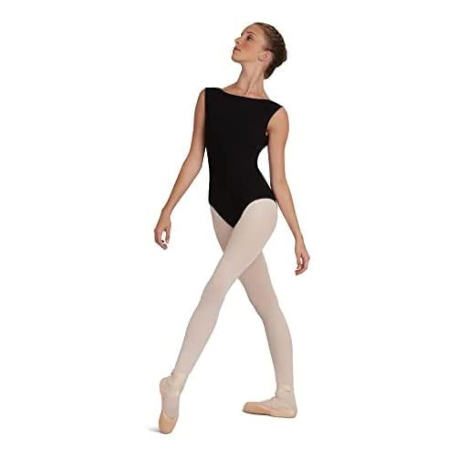 Capezio Boat Neck Camisole Dance Leotard, ENB Collection, Classic, Stretchy, Clo