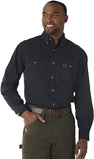 Wrangler Logger Men's Twill Long Sleeve Workshirt