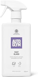 Autoglym Fast Glass, Car Window Cleaning Spray, 500ml | Streak-Free Car Glass Cleaner for Windscreens, Windows & Mirrors – Crystal-Clear Finish
