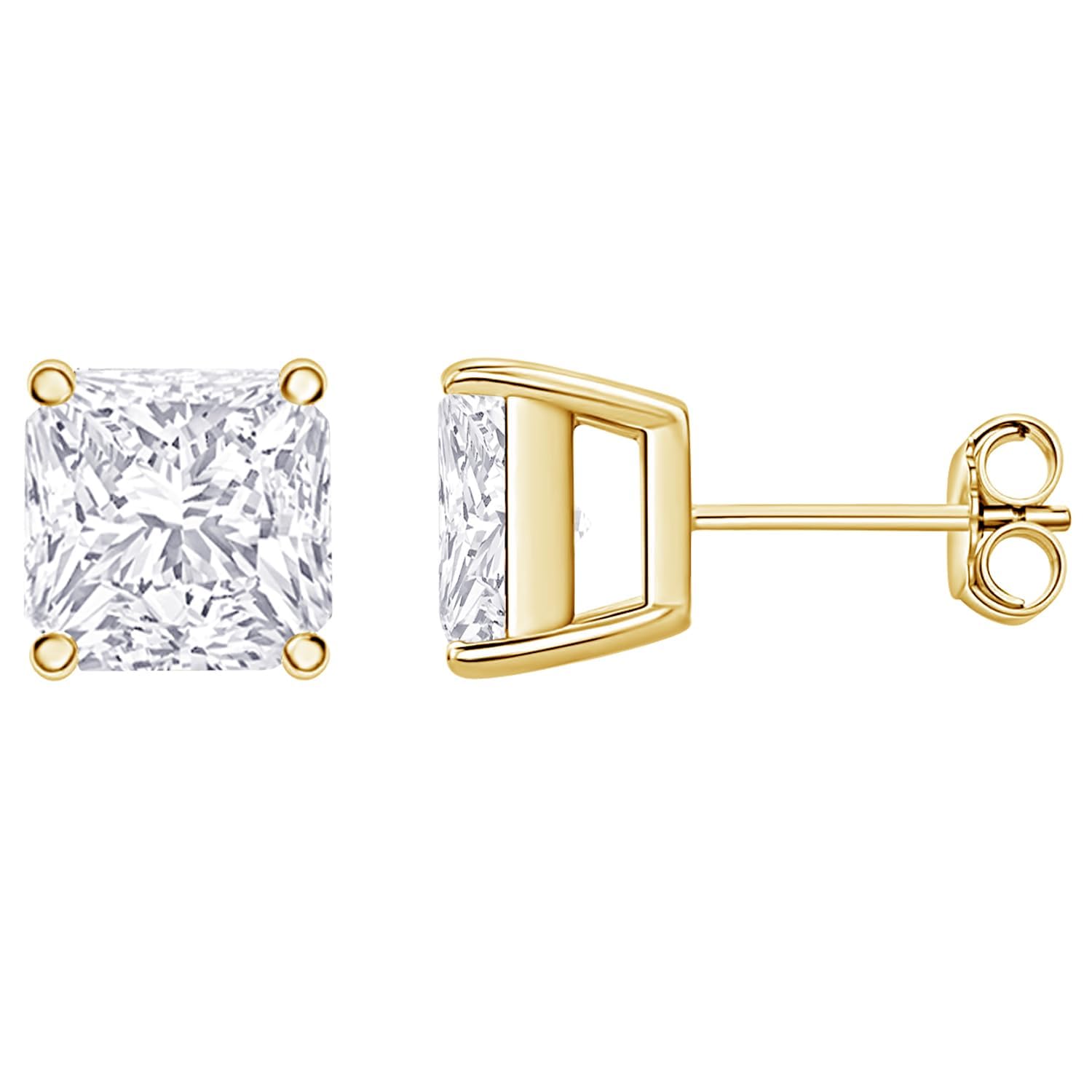 1-12 Carat Lab Grown Diamond Stud Earrings