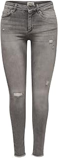 ONLY Skinny fit Jeans ONLBLUSH Mid Waist Skinny Fit Jeans, Medium Grey Denim, M
