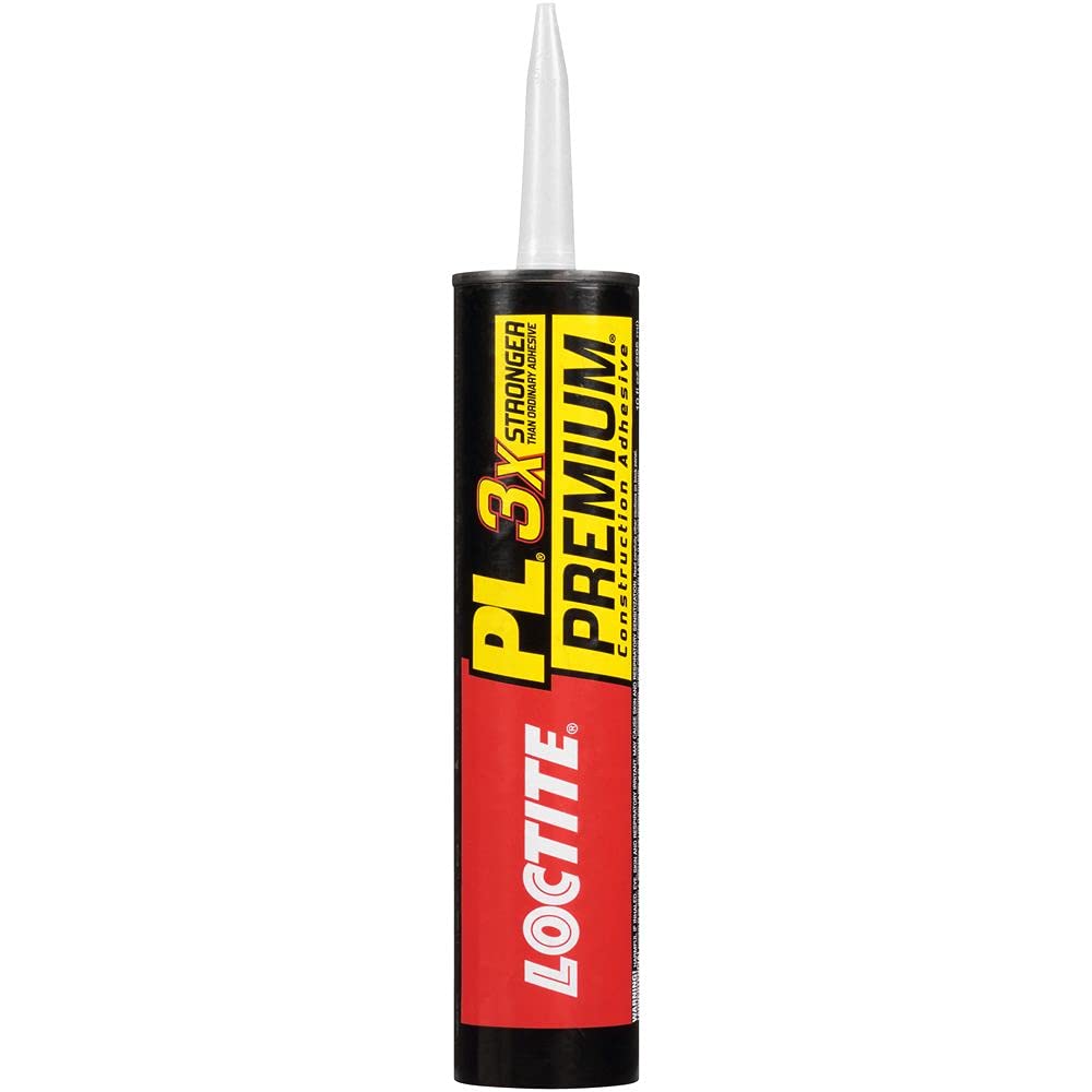 Loctite PL Premium Polyurethane Construction Adhesive, 10 fl oz Cartridge, 1 Pac