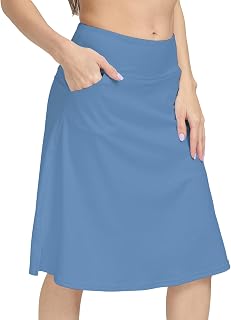 CZRLHYT 25" Skorts Skirts for Women,Athletic Skirts,Church Walking Skirts