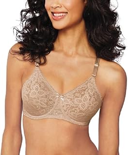 Bali Lace 'N Smooth Stretch Lace Underwire Bra DF3432 Women's Full Coverage Bra (Pack of 1)