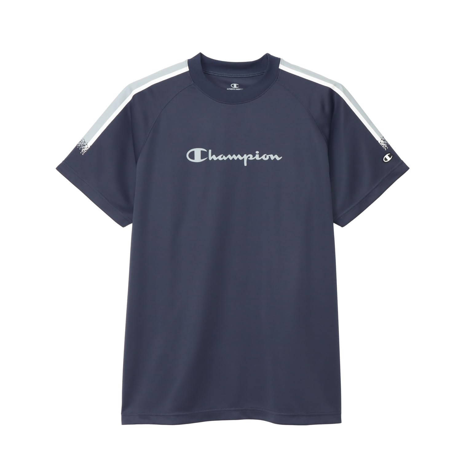 半袖Tシャツ 半袖 丸首 ポリエステル100% 抗菌防臭 高通気 速乾 スクリプトロゴ SHORT SLEEVE T-SHIRT