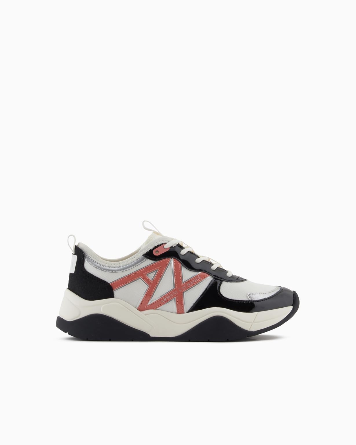 Armani Exchange Multi-material Shoes Black