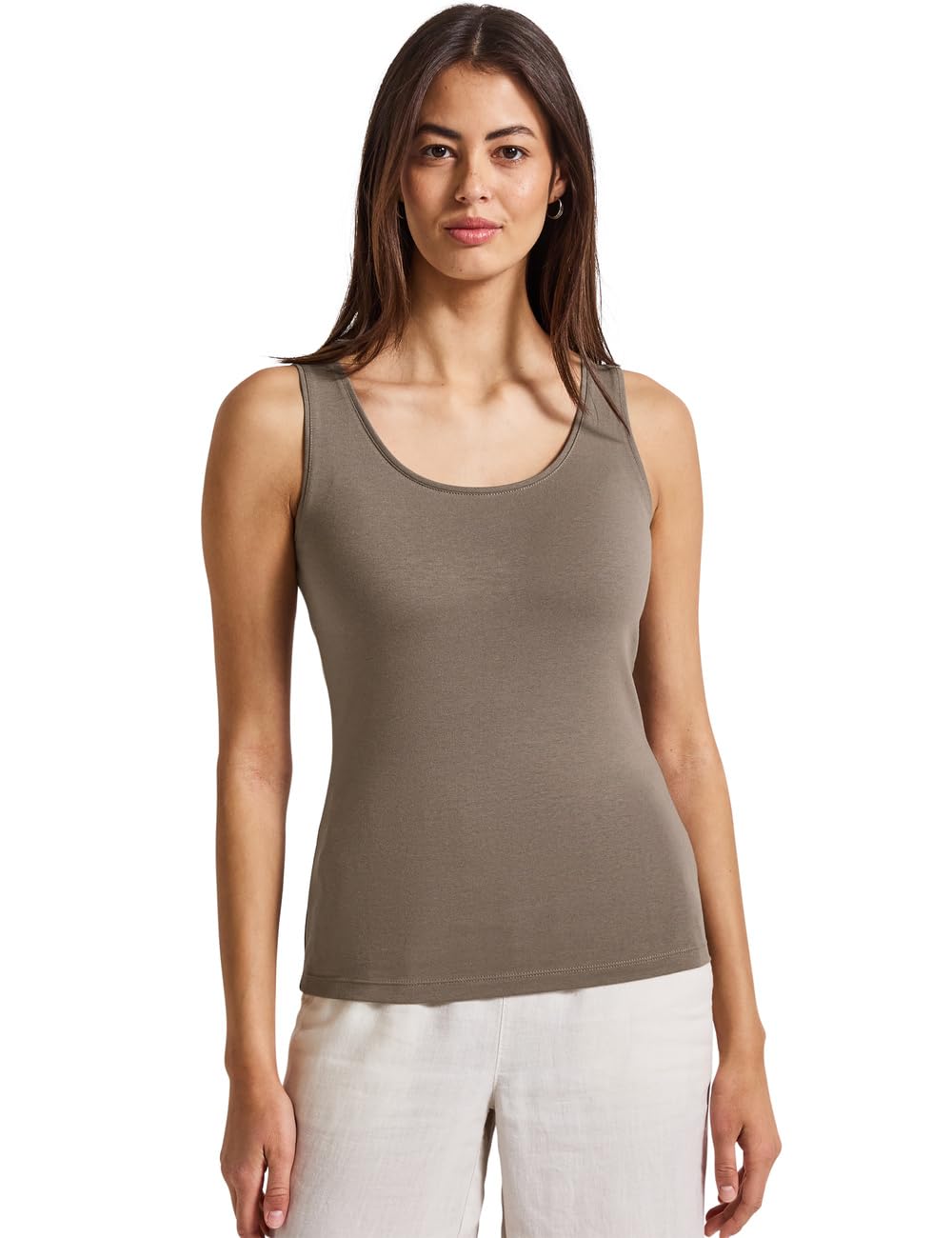 Street One A322896 Women's Plain Basic Top (Pack of 1)