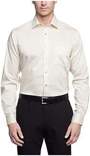 Van Heusen Men's Van Heusen Men's Dress Shirt Regular Fit Ultra Wrinkle Free Flex Collar Stretch Solid