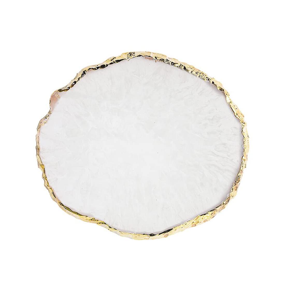 GAOSENLONK Resin Nail Art Palette, Nail Painting Mixed Color Palette, White | Gi