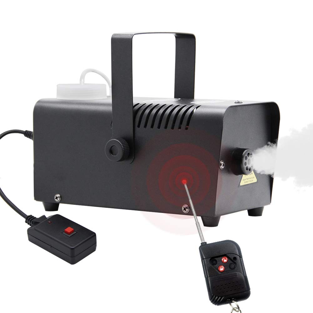 ATDAWN Halloween Fog Machine, Professional Wireless Remote Control Portable Smok