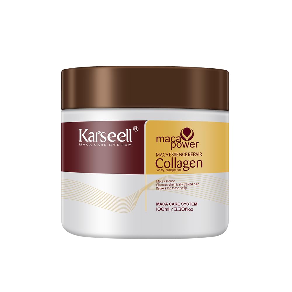 Karseell Collagen Hair Treatment for Dry Damaged Hair, 3.38floz | Deep Repair Co
