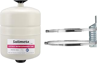Solimeta 2.1 Gallon Potable Water Expansion Tank with Adjustable Wall Mounting Bracket