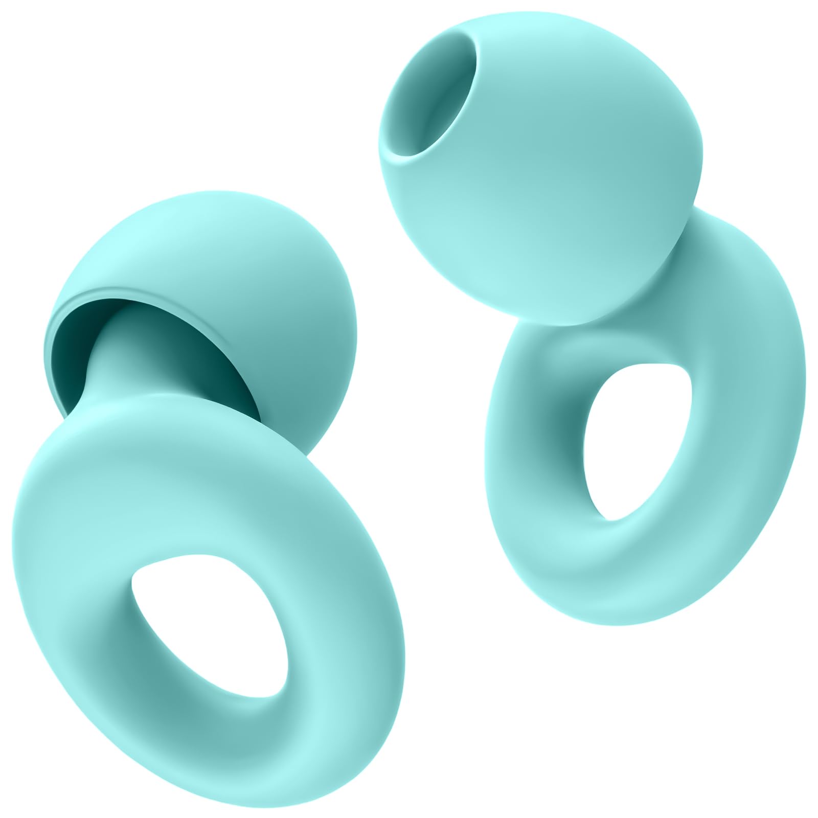 HOYIO Ear Plugs for Noise Reduction–Super Soft, Reusable Hearing Protection in F