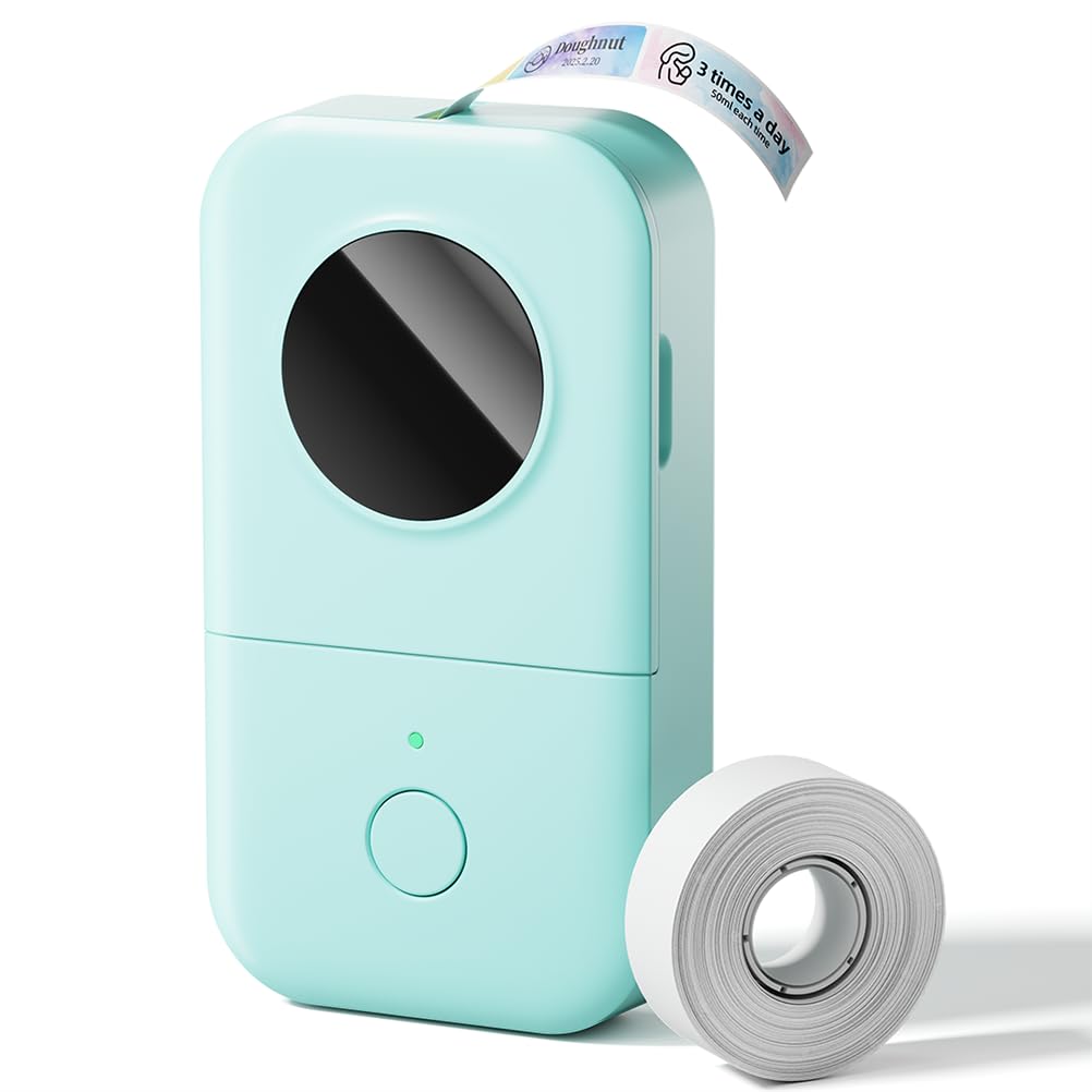 Phomemo D30 Label Maker Machine with Tape, Bluetooth Mini Label Printer | Inkles