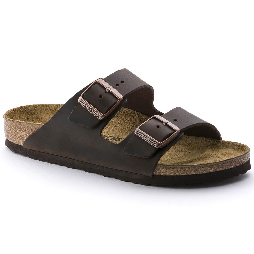 BIRKENSTOCK Arizona Unisex Adult Sandals Natural Leather Normal